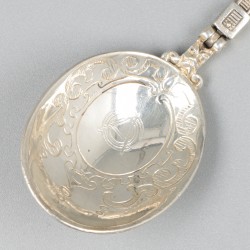 Reisbestek zilver.