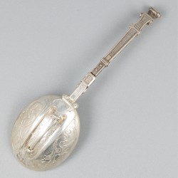 Reisbestek zilver.
