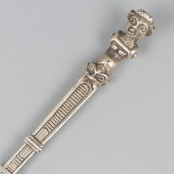 Reisbestek zilver.