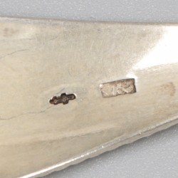 3-delig lot divers schepwerk zilver.
