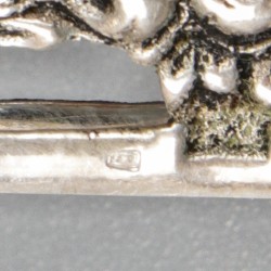 Koektang zilver.