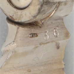 Notenkraker zilver.