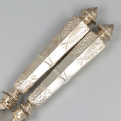 Notenkraker zilver.