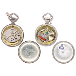 Lot (2) zakhorloges - Dames zakhorloge. 