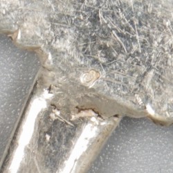 2-delig lot roomlepels zilver.