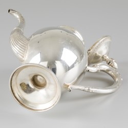 Theepot zilver.