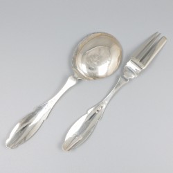 Gembercouvert zilver.
