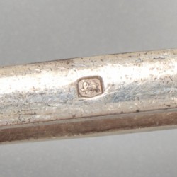 Aspergetang zilver.
