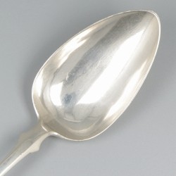 Groentelepel zilver.