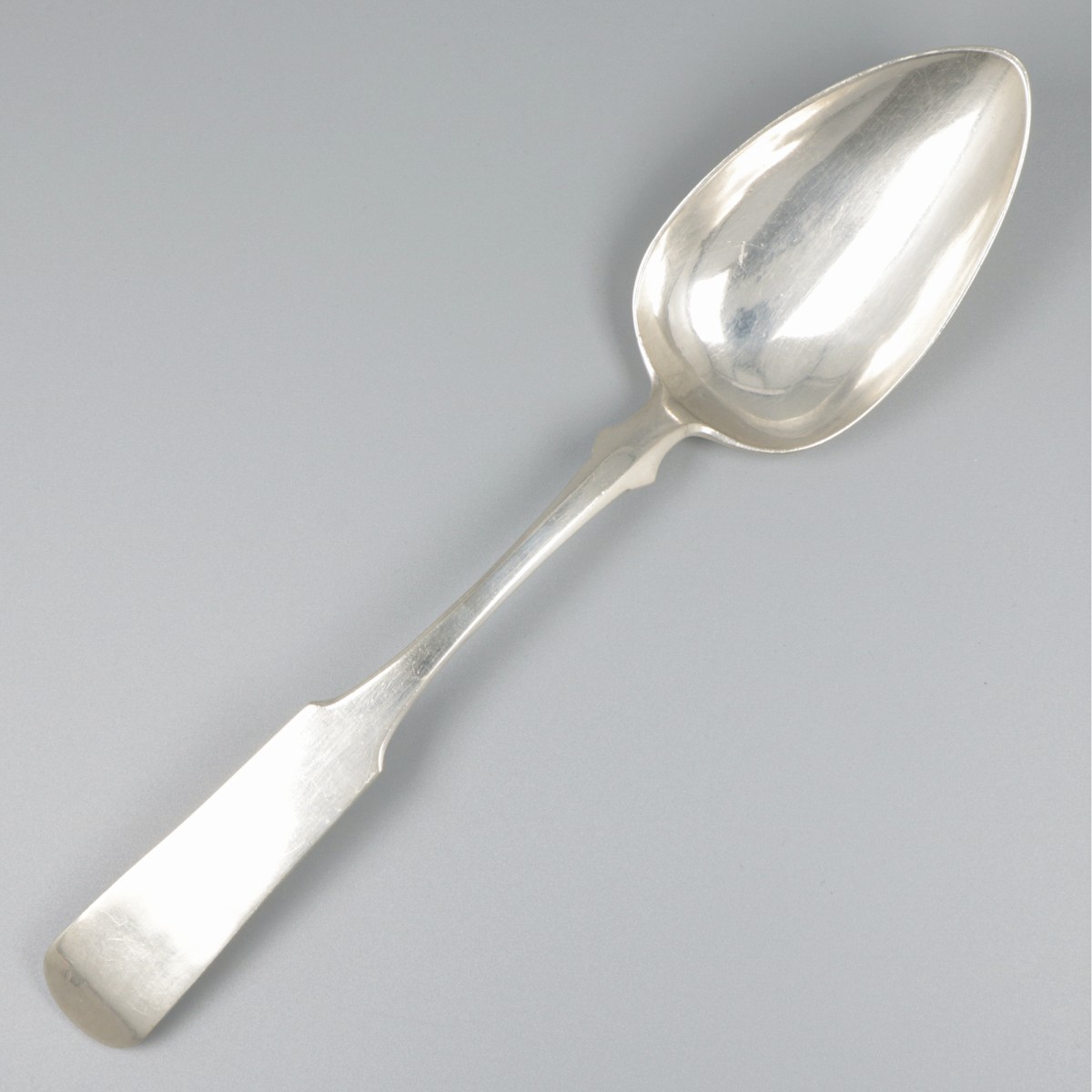 Groentelepel zilver.