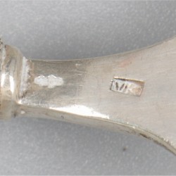 4-delig lot schepwerk zilver.