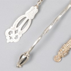 4-delig lot schepwerk zilver.