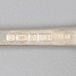 4-delig lot schepwerk zilver.