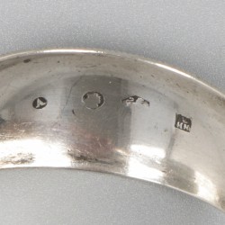 Suikerklontjestang zilver.