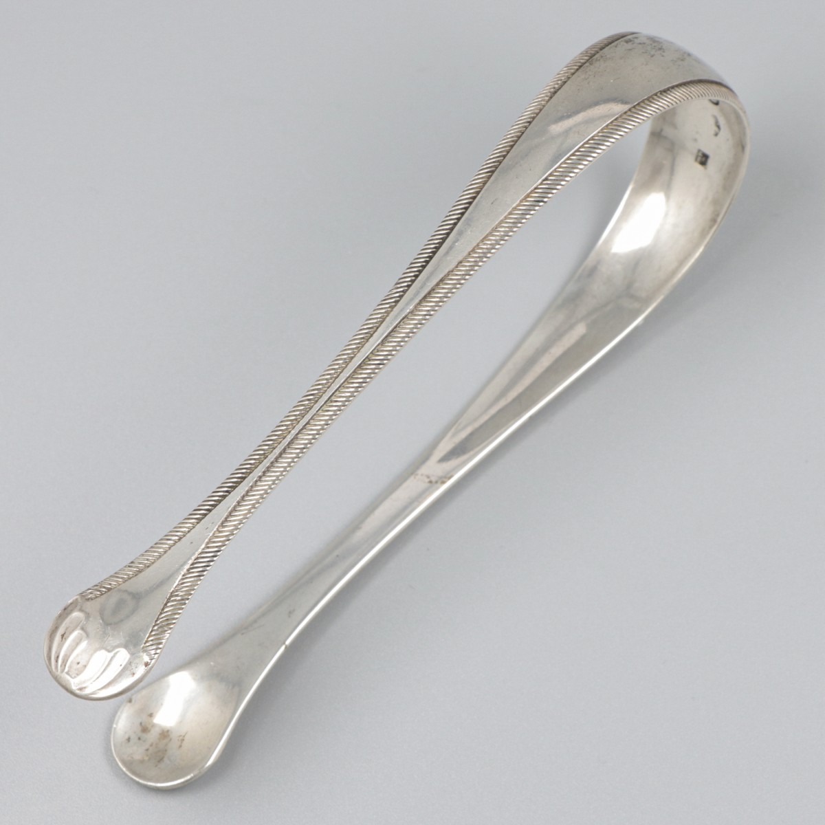 Suikerklontjestang zilver.