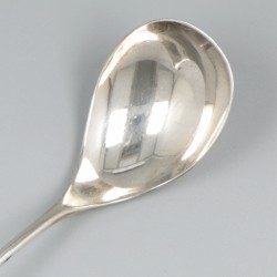 Compote-lepel zilver.