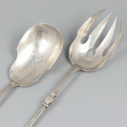 Slacouvert zilver.