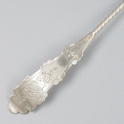Compotelepel zilver.