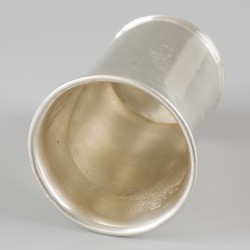 Lepelvaasje zilver.