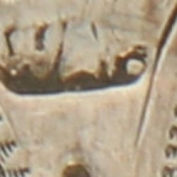 (2) Delig lot schepwerk zilver.