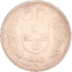 Switzerland. 5 Francs. 1923.