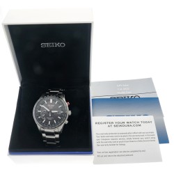 Seiko Sportura World Time GPS Solar SSF003 - Heren polshorloge - circa. 2018.