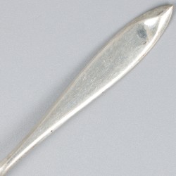 6-delige set theelepels zilver.