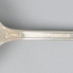 6-delige set soeplepels zilver.