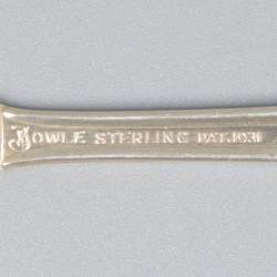 8-delige set botermessen zilver.