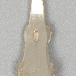 12-delige set koffielepels en suikerschep zilver.