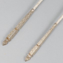 6-delige set lepels zilver.