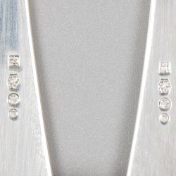 6-delige set vorken zilver.