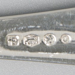 10-delige set dinerlepels & vorken zilver.