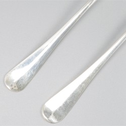 10-delige set dinerlepels & vorken zilver.