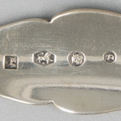 3-delig lot schepwerk zilver.