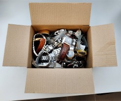 Lot horloges - o.a. Mortima, Swatch, Fossil, Seiko, Guess.