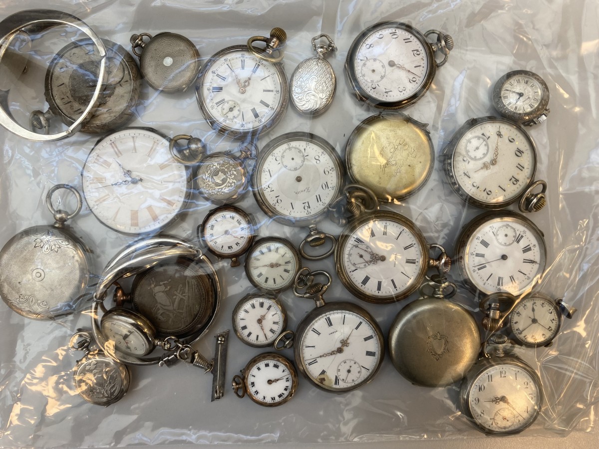 Lot (25) zakhorloges.