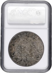 Dukaton of zilveren rijder. Overijssel. 1733. UNC.