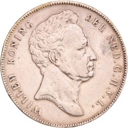 2½ gulden. Willem I. 1840. Zeer Fraai.