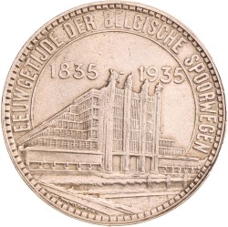 Belgium. Leopold III. 50 Francs. 1935.