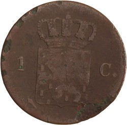 1 cent. Willem I. 1819 U. Fraai.