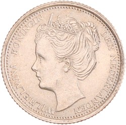 10 cent. Wilhelmina. 1904. UNC details.