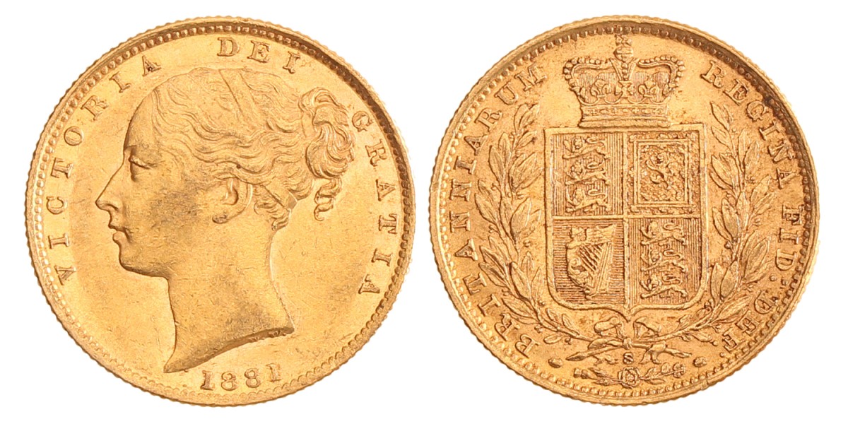Australia. Sydney. Victoria. Sovereign. 1881 S.