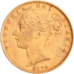 Great Britain. Victoria. Sovereign. 1872.