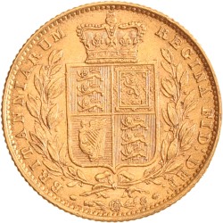 Great Britain. Victoria. Sovereign. 1872.