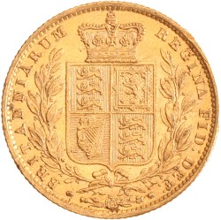 Great Britain. Victoria. Sovereign. 1856.