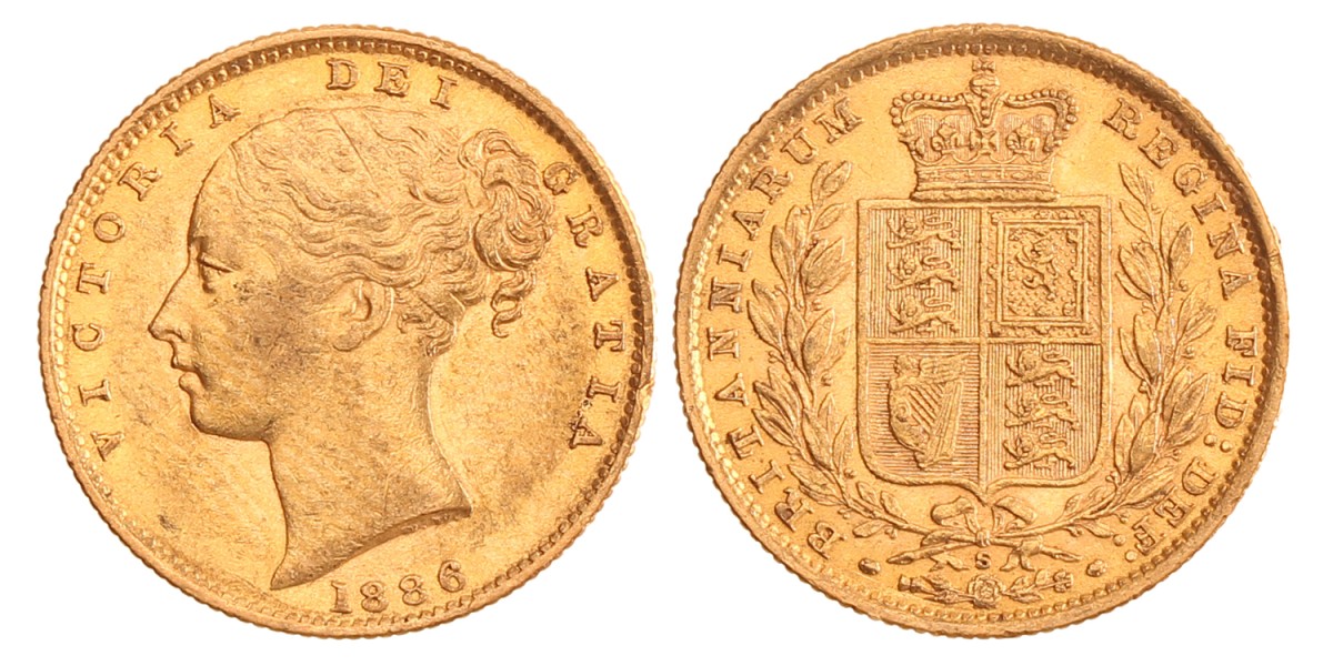 Australia. Sydney. Victoria. Sovereign. 1886 S.