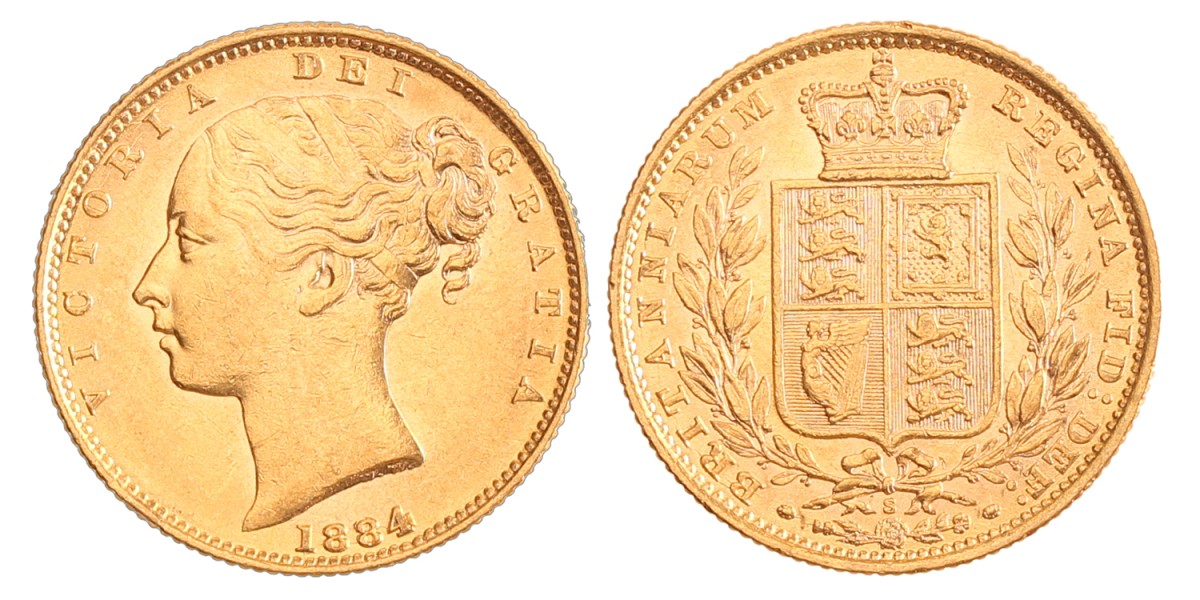 Australia. Sydney. Victoria. Sovereign. 1884 S.