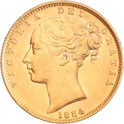 Australia. Sydney. Victoria. Sovereign. 1884 S.