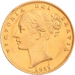 Great Britain. Victoria. Sovereign. 1857.
